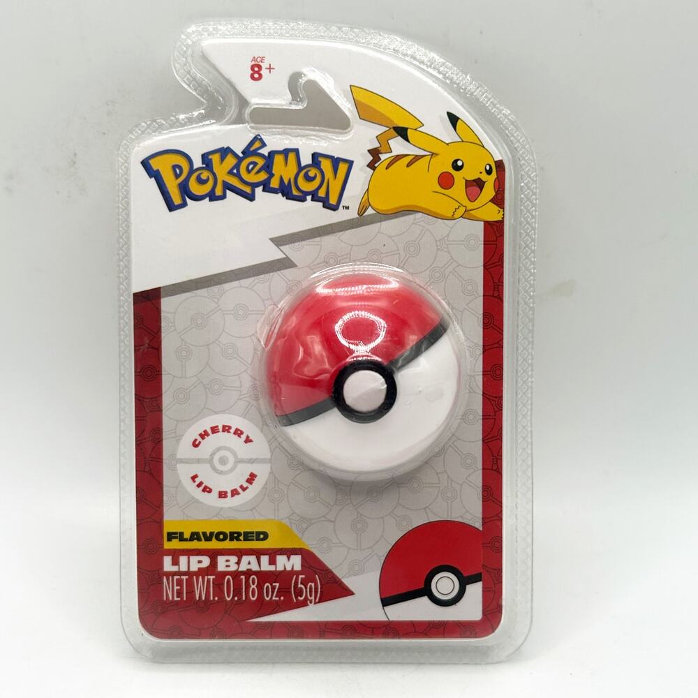 Hot Topic Exclusive Pokemon Cherry Flavored Lip Balm New In Packaging 2022